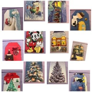 Dbl sided ornaments